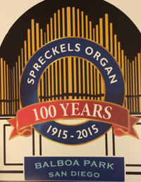Spreckels Organ Centennial Stephen Sturk